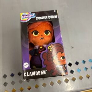 NIB Micro TeenieMonster High Clawdeen Plush Toy